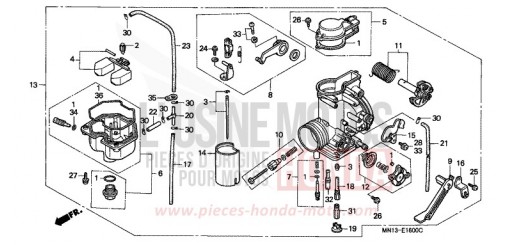 CARBURATEUR XR600RP de 1993